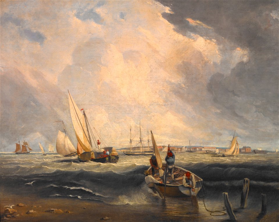 Clarkson Stanfield - Bligh Sands, Sheerness - 55.43 - Indianapolis Museum of Art