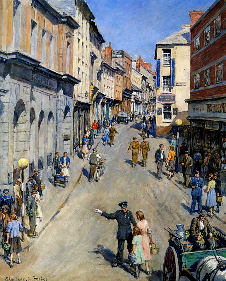 Stanhope Forbes - Causewayhead Penzance