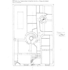 Stallmästaren 16, ritn källarplan, 1904