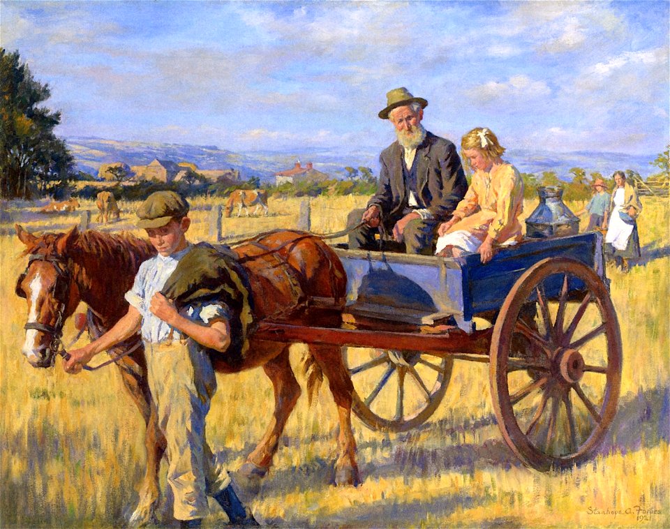 Stanhope Forbes Short Cut across the Fields 1921