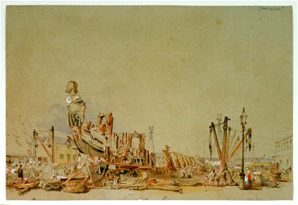 The Breaking up of the San Josef, 1849 RMG PW 6066