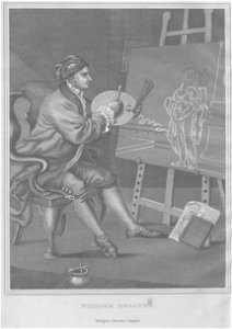 Stahlstich nach Hogarth Kottenkamp Stuttgart 1840 39