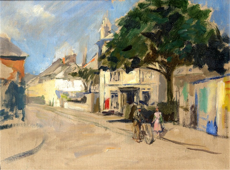 Stanhope Forbes - The Fountain Tavern, Penzance, circa 1939
