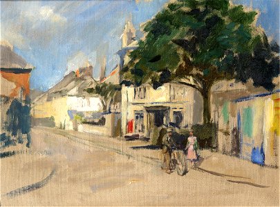 Stanhope Forbes - The Fountain Tavern, Penzance, circa 1939