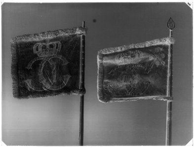 Standar speglemonogram C krönt - Livrustkammaren - 17159-negative