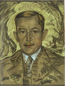 Stanisław Ignacy Witkiewicz Portret Wojciecha Korfantego 1931 rok
