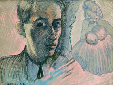 Stanisław Ignacy Witkiewicz, Self- portrait - 1929