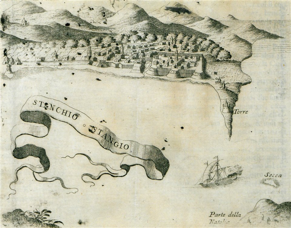 Stanchiò, ò Stangio - Coronelli Vincenzo Maria (padri) & Parissoti Antonio - 1688