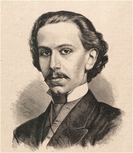 Stanisław Grudziński, rys. Stanisław Witkiewicz. Free illustration for personal and commercial use.
