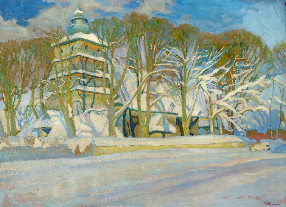 Stanisław Kamocki - Church at Poronin - MNK II-b-1417 - National Museum Kraków