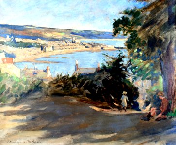 Stanhope Forbes - On Paul Hill 1922
