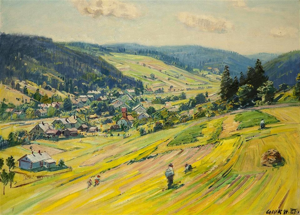 Stanislav Lolek - Vesnice v podhůří