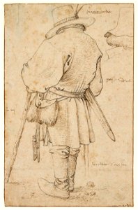Standing Man by Roelant Savery Museum Boijmans Van Beuningen N 144 (PK)