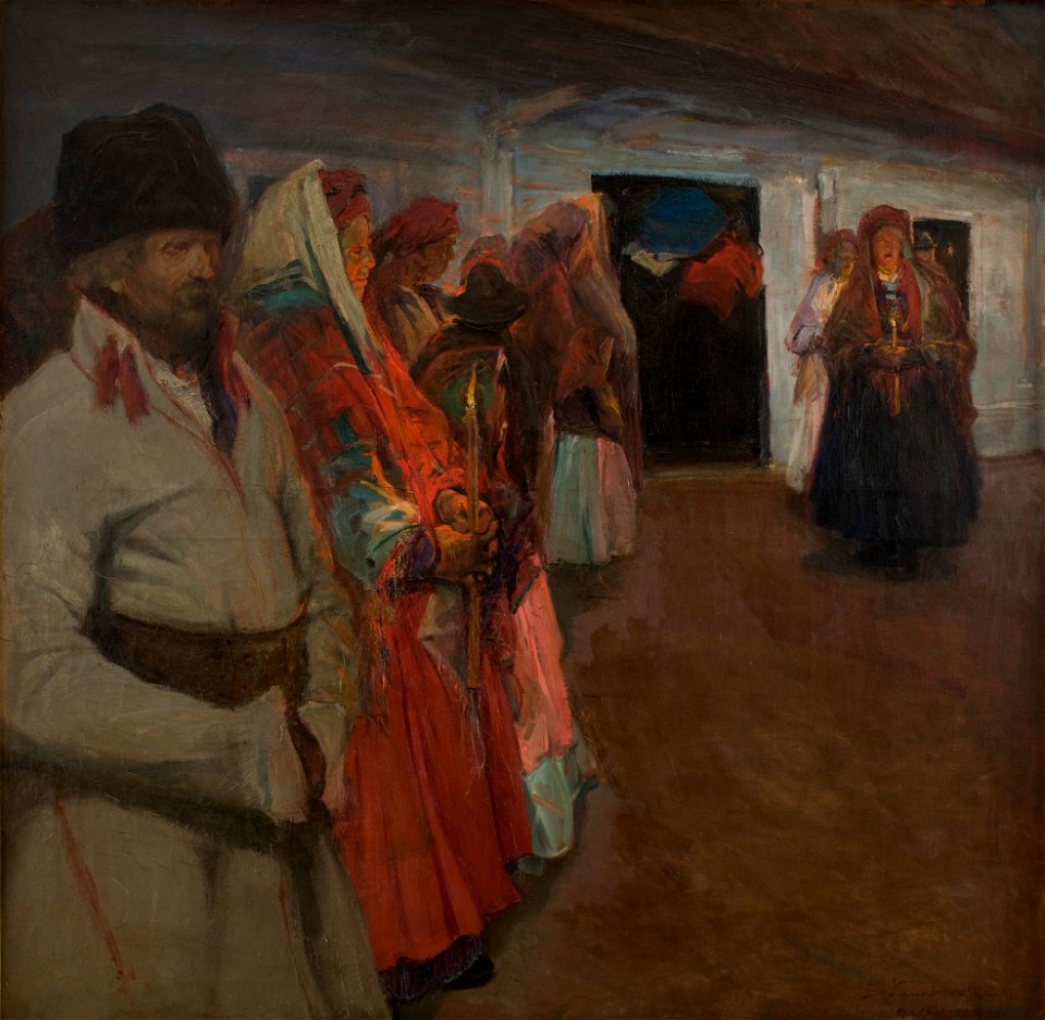 Stanisław Kuczborski - Funeral - MNK II-b-3346 - National Museum Kraków