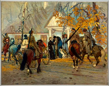 Stanisław Masłowski - Insurgent arrested - MP 5372 MNW - National Museum in Warsaw
