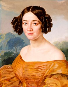 Stanislav Kasparides Portrait Luise Polácková