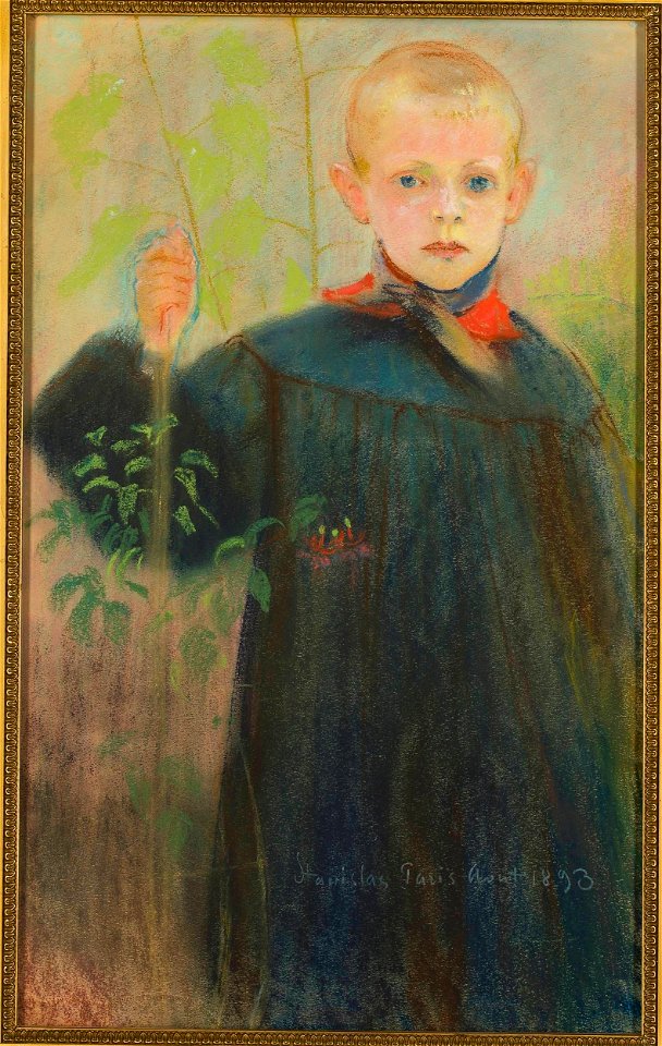 Stanisław Wyspiański - Chłopiec z kwiatem