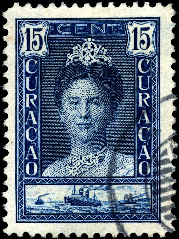 Stamp Netherlands Antilles 1928 15c