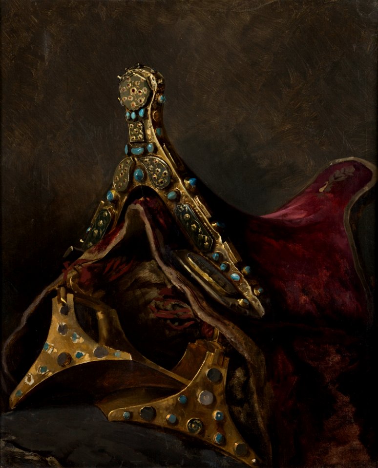 Stanisław von Chlebowski - Study of Stirrups and a Saddle - MNK II-a-75 - National Museum in Kraków