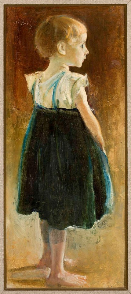 Stanisław Dębicki - Girl - MP 1089 MNW - National Museum in Warsaw