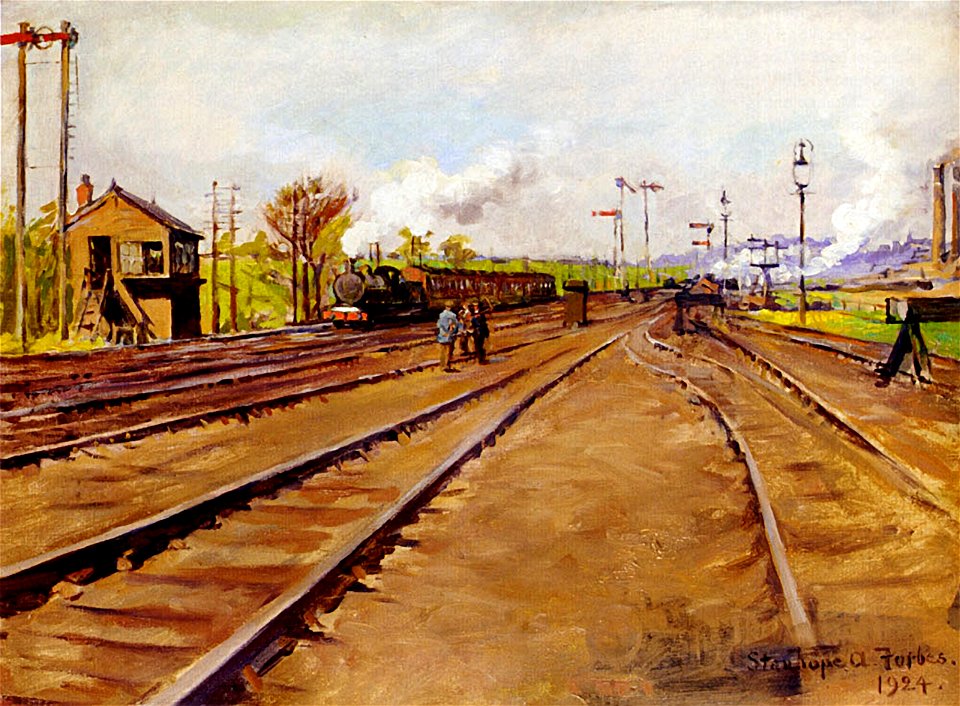 Stanhope Forbes - The Sidings
