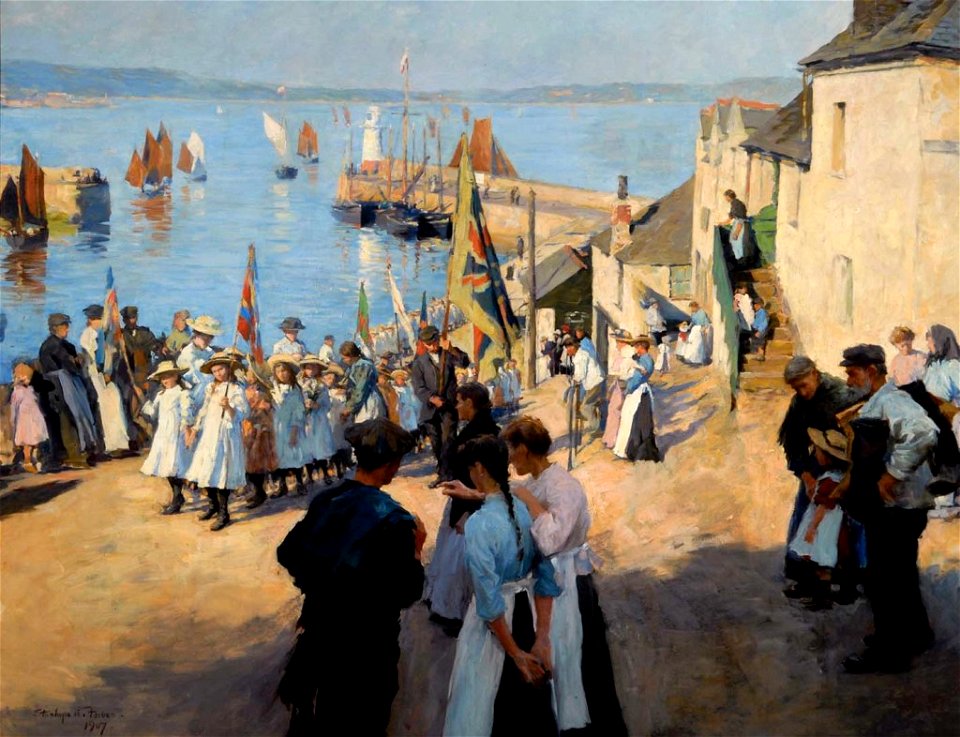Stanhope Forbes - Gala Day, Hartlepool