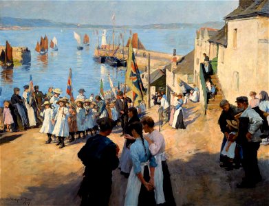 Stanhope Forbes - Gala Day, Hartlepool