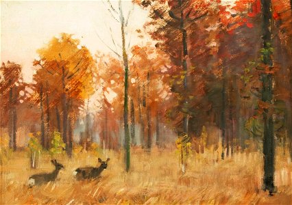 Stanislav Lolek Rehe im Wald