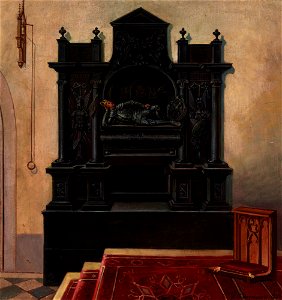 Stanisław Bryniarski - Tombstone of Leszek the Black in the Dominican Church in Krakow - MNK II-a-516 - National Museum in Kraków