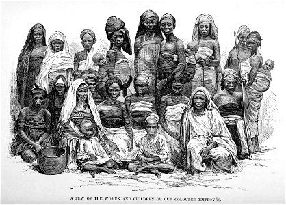 Stanley Founding of Congo Free State 222 A few of the Women and Children of our Coloured Employes