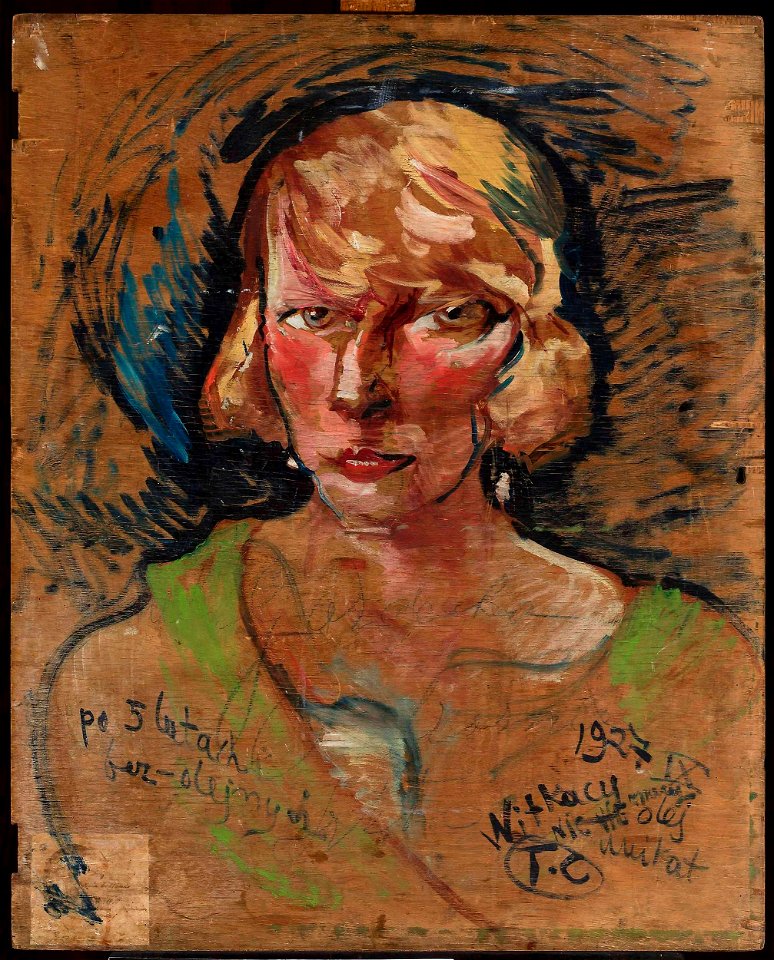 Stanisław Ignacy Witkiewicz - Portret Marii Stawarskiej-Golińskiej