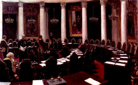State Council Hall by Repin
