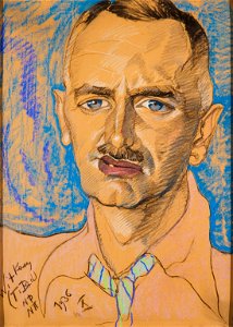 Stanisław Ignacy Witkiewicz - Portret Mieczysława Gajewicza - Google Art Project