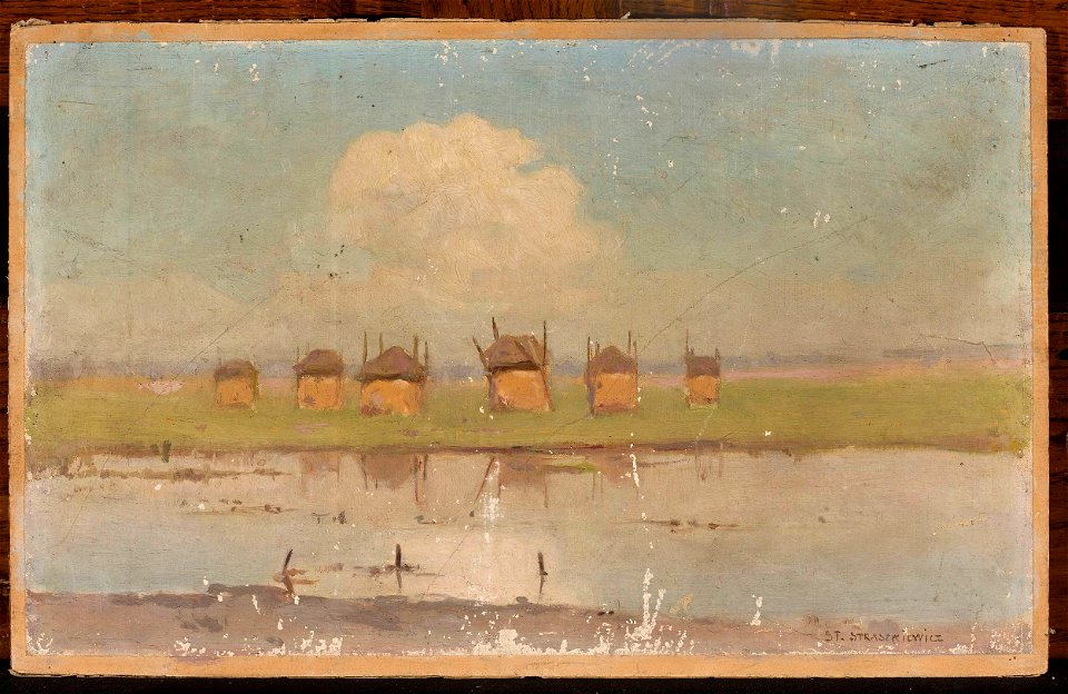 Stanisław Straszkiewicz - Cloud - MP 1077 MNW - National Museum in Warsaw