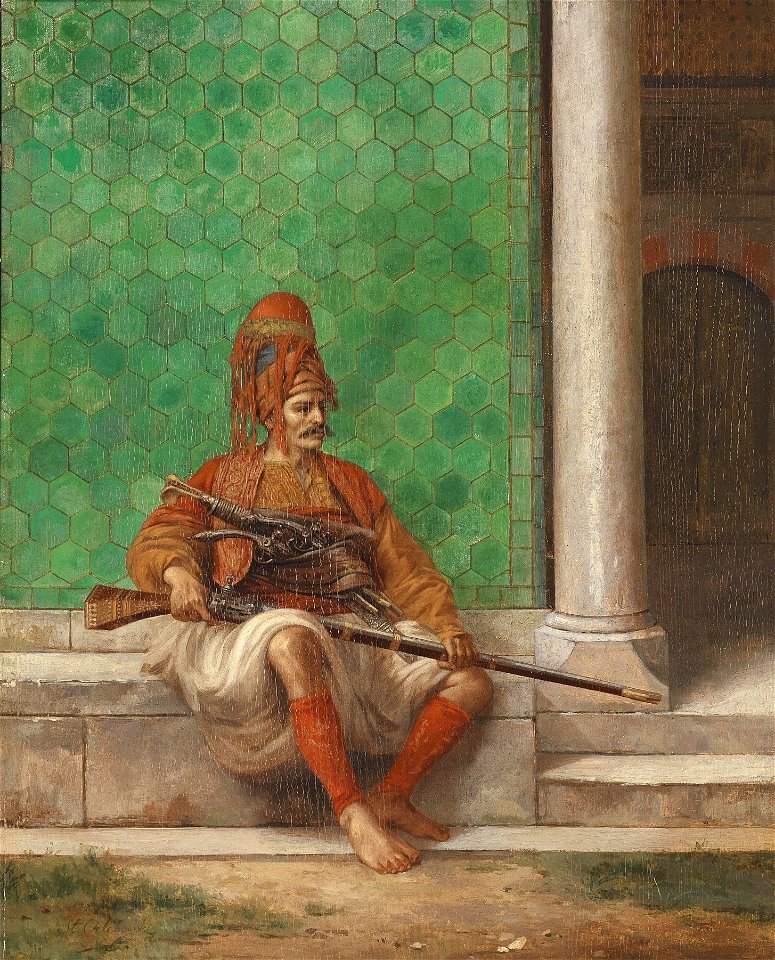 Stanislav Chlebowski (circle) Palastwache