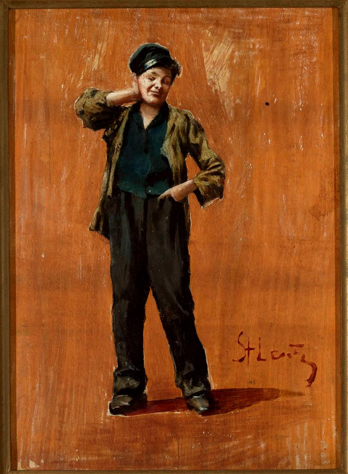 Stanisław Lentz - Urchin - MP 63 MNW - National Museum in Warsaw