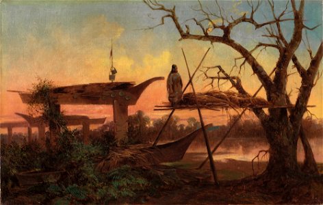 John Mix Stanley - Chinook Burial Grounds