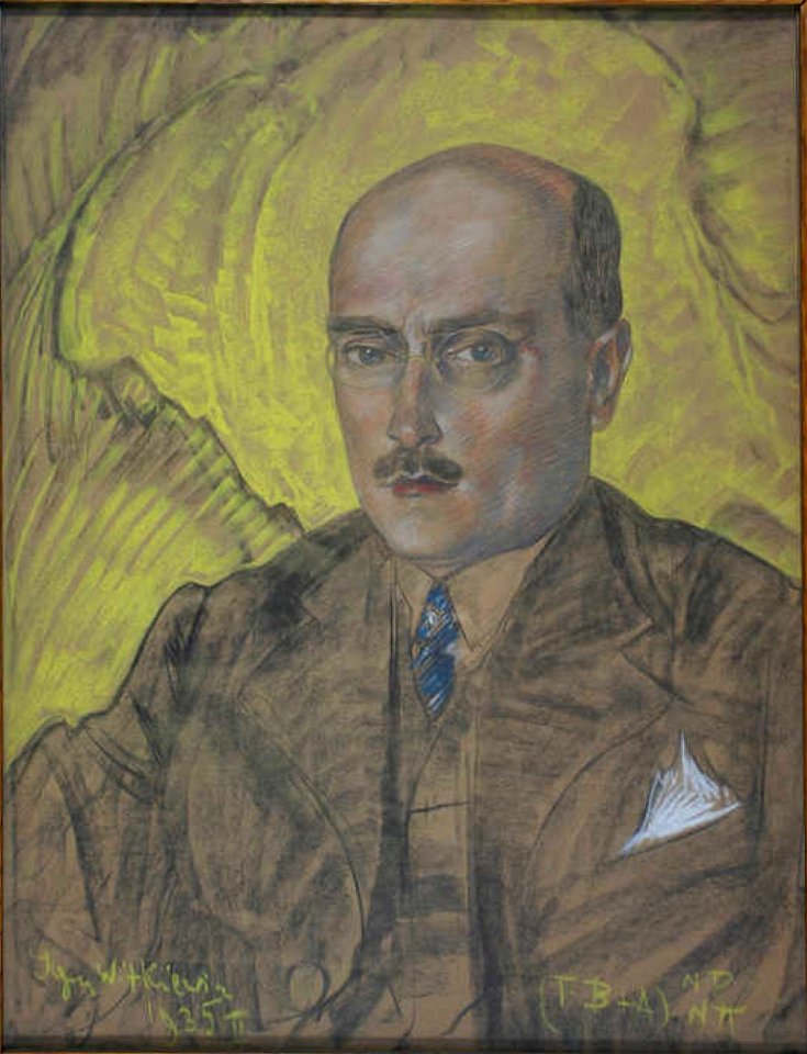 Stanisław Ignacy Witkiewicz - Portret Adama Szarskiego 1935