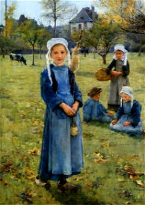 Stanhope Forbes - The Orchard 1882
