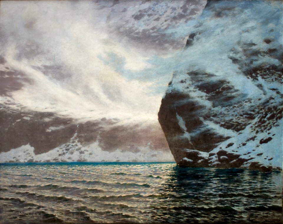 Stanisław Witkiewicz - Czarny Staw (The Blake Lake) – Blizzard - MNK II-a-491 - National Museum Kraków