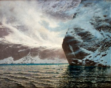 Stanisław Witkiewicz - Czarny Staw (The Blake Lake) – Blizzard - MNK II-a-491 - National Museum Kraków