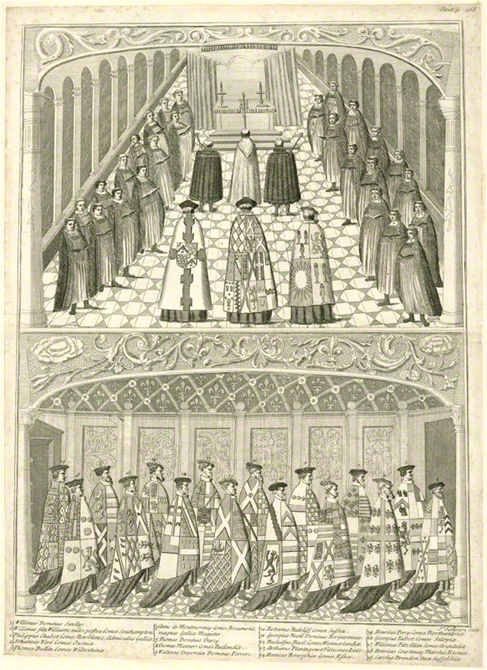 State Opening of Parliament in the Reign of Henry VIII (b)