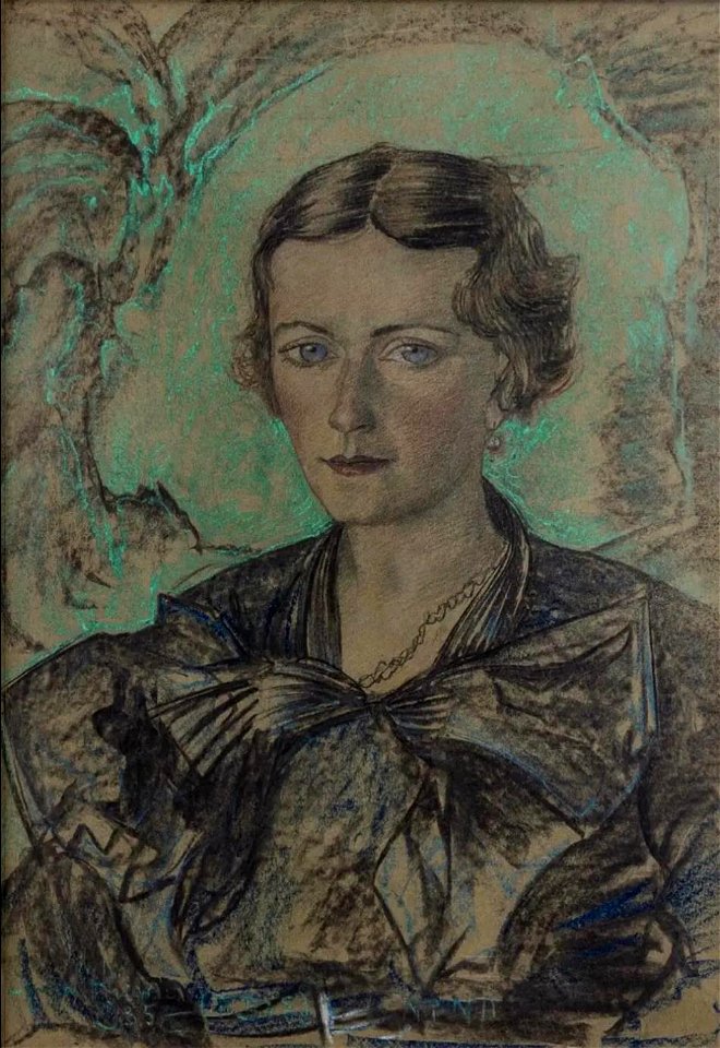 Stanisław Ignacy Witkiewicz - Portret kobiecy 1935