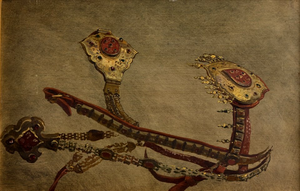 Stanisław von Chlebowski - Study of a Turkish Bit - MNK II-a-87 - National Museum in Kraków