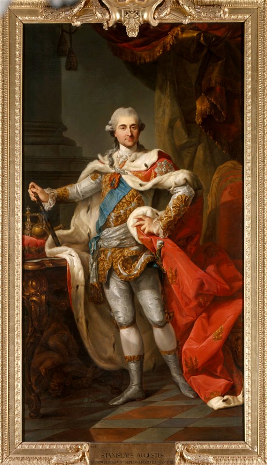 Stanislaus II August, 1732, 1798, king of Poland (Marcello Bacciarelli) - Nationalmuseum - 15341