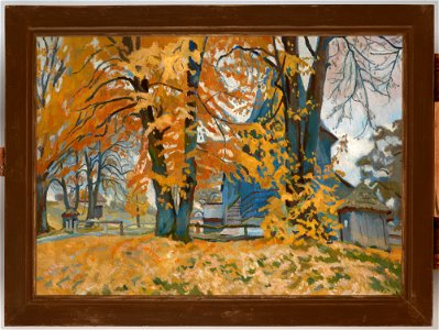 Stanisław Kamocki - Church at Libusza - MNK II-b-959 - National Museum Kraków