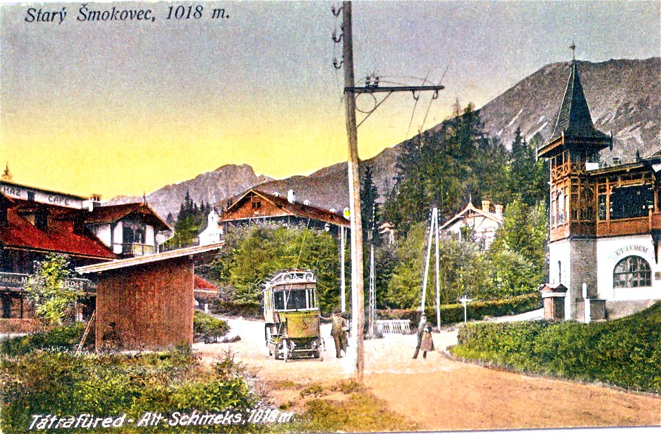 Starý Smokovec - omnibus 1905
