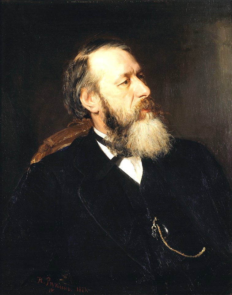 Stasov by Repin 1873