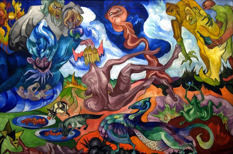 Stanisław Ignacy Witkiewicz - Tworzenie świata - Google Art Project