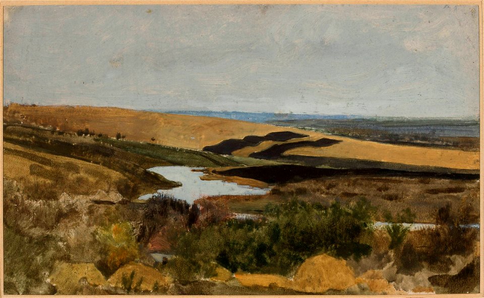 Stanisław Masłowski - Landscape from Ukraine - MP 994 MNW - National Museum in Warsaw